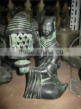 chinese antique Chan Kuo Bronze Wine cup