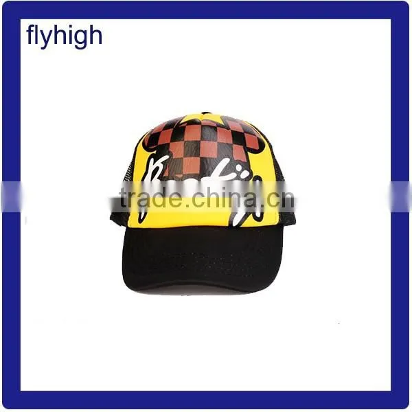 High quality custom polyester embroidered cycle mesh cap