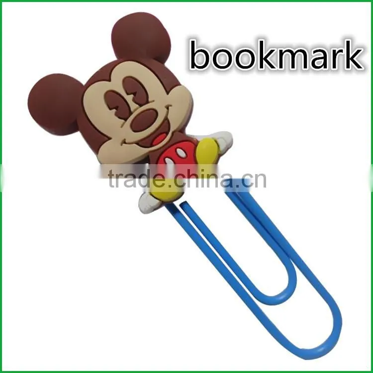 3D Plastic cartoon cute design paper bookmark