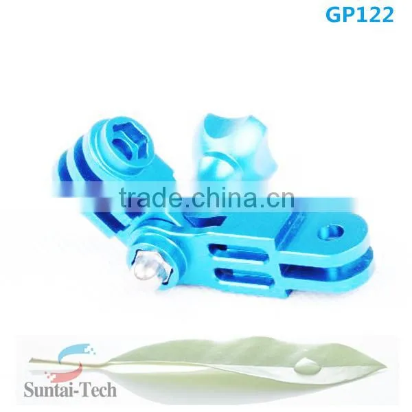High Quality Go pro CNC Straight joint with screw for GoPros accessories 4 3+/3/2/1, SJ4000, SJCAM, SJ5000 accessories GP122