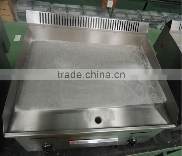 Catering Equipment Supplies Stainless Steel Kitchen Industrial Gas Grill Griddle For Hamburger BN-720
