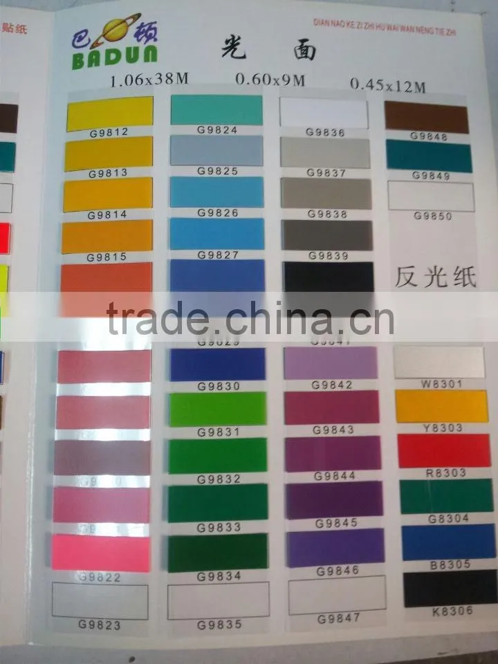Sticker Green Cutting Car Decal Sticker PVC Self Adhesive Vinyl