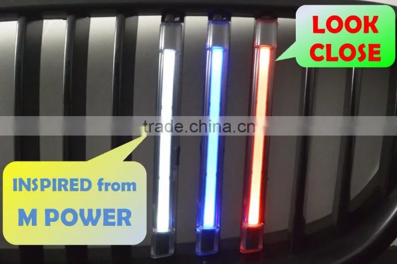 Car styling FRONT GRILLE MOULD LED GRILLE LIGHT For BMWW 5Series F10