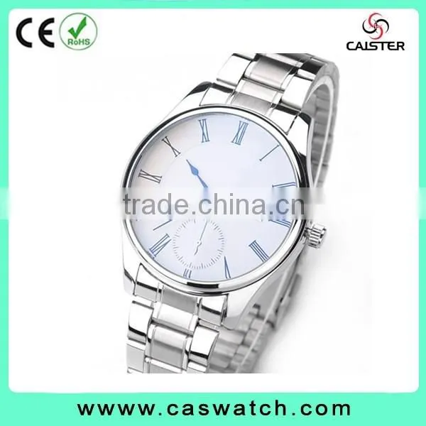 Fancy minimalist design high quality leather watch, delicate waterproof men's watch, leather and metal strap interchangeable