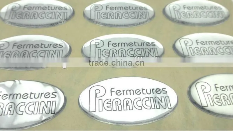 Clear round epoxy resin stickers dome sticker clear dome PU STICKER polyurethane dome stickers