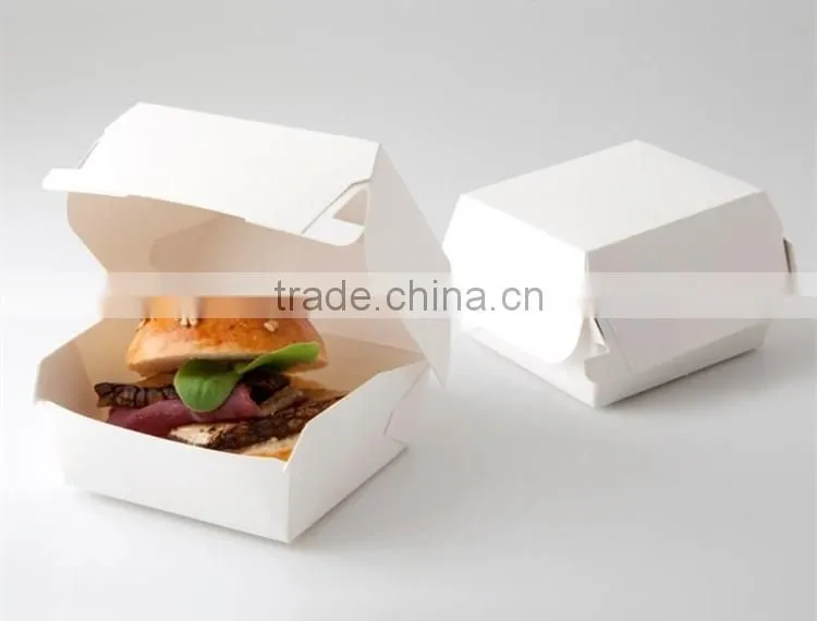Hot sell paper packaging box for fast food packaging
