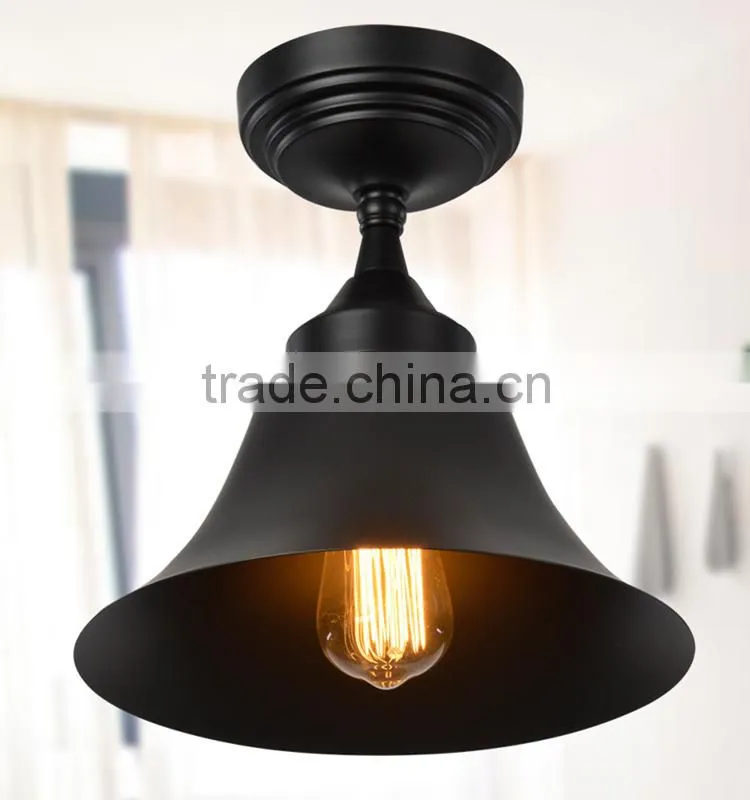 Wholesale alibaba lighting products good finished vintage ceiling lamp iron