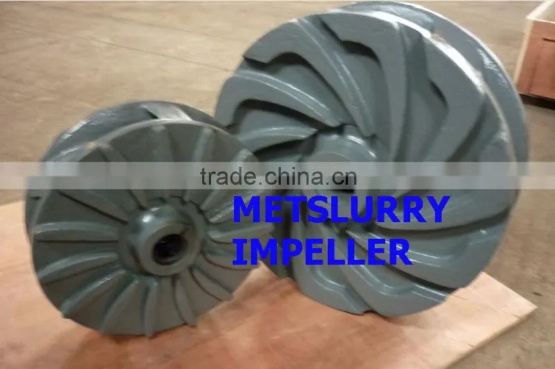 IMPELLER FOR THE SLURRY PUMP USED IN MINING AND QUARRY INDUSTRIES