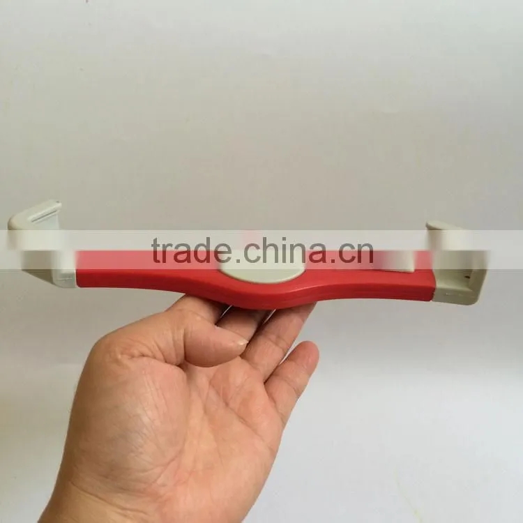 1/4"-20 screw retractable tablet stand holder for iPad mini 1 2 air 2 4/7-11inch tablet and GPS in red color