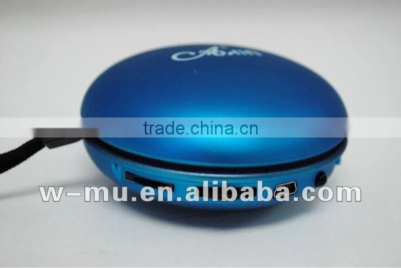 Loud Hamburger Vibration Speaker support TF card/FM radio/Remote control