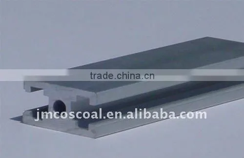 6063 Extruded Aluminum block with anodizing and CNC machining