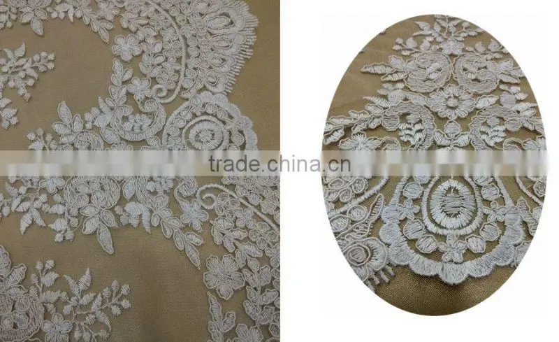 2014 newest design high quality bridal fabric