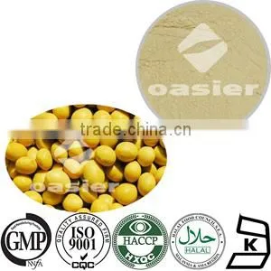 Natural Soybean Extract Isoflavones 10%-80% Glycine max(L.) Merr.