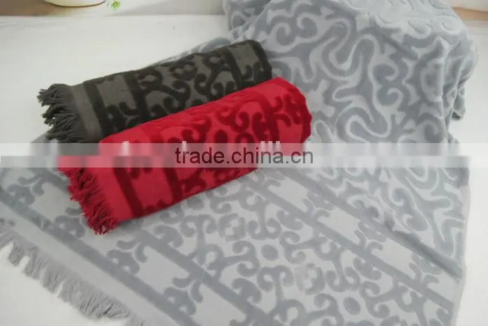 bright color bamboo cotton velour bath towel middle east market