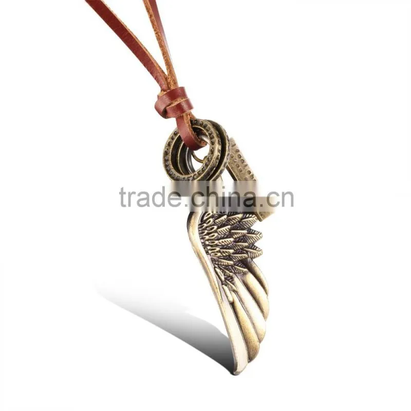 2016 best selling good quality mothers day wholesale gifts angel wing pendant