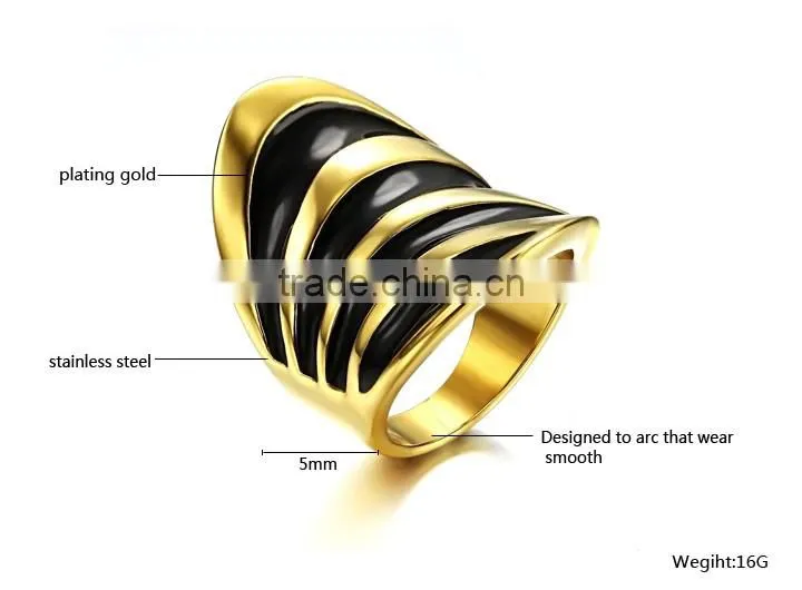 China Wholesale 2014 Special design new gold ring models for men