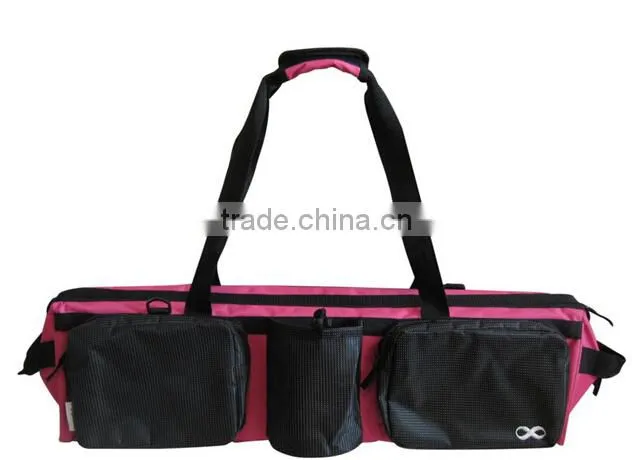 Multipocket fashionable durable waterproof yoga mat bag