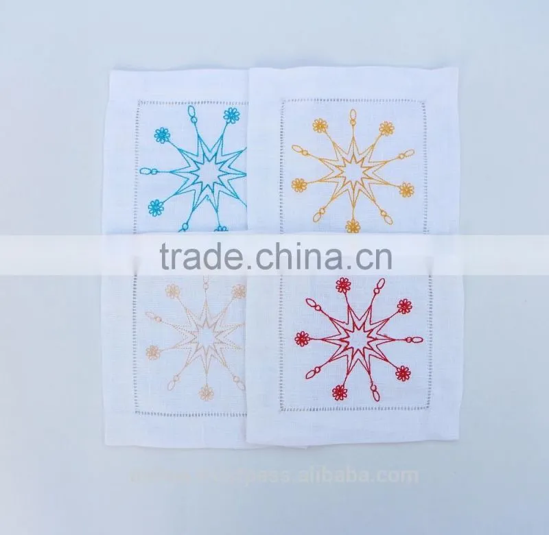 Wholesale linen cocktail napkin, placemat