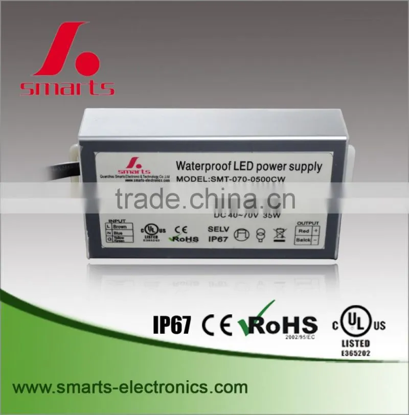 700ma 63w constant current led driver with ce ul