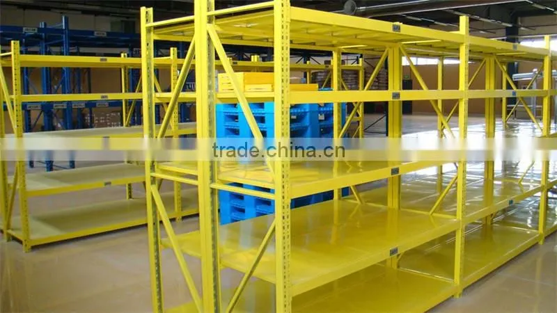Steel Medium duty Shelving Metal Panel racking warehousing rack