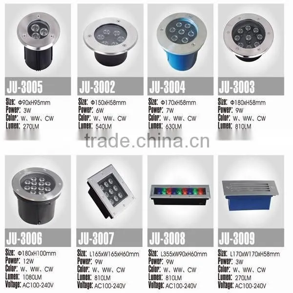 solar led underground ligh led underground light 3w