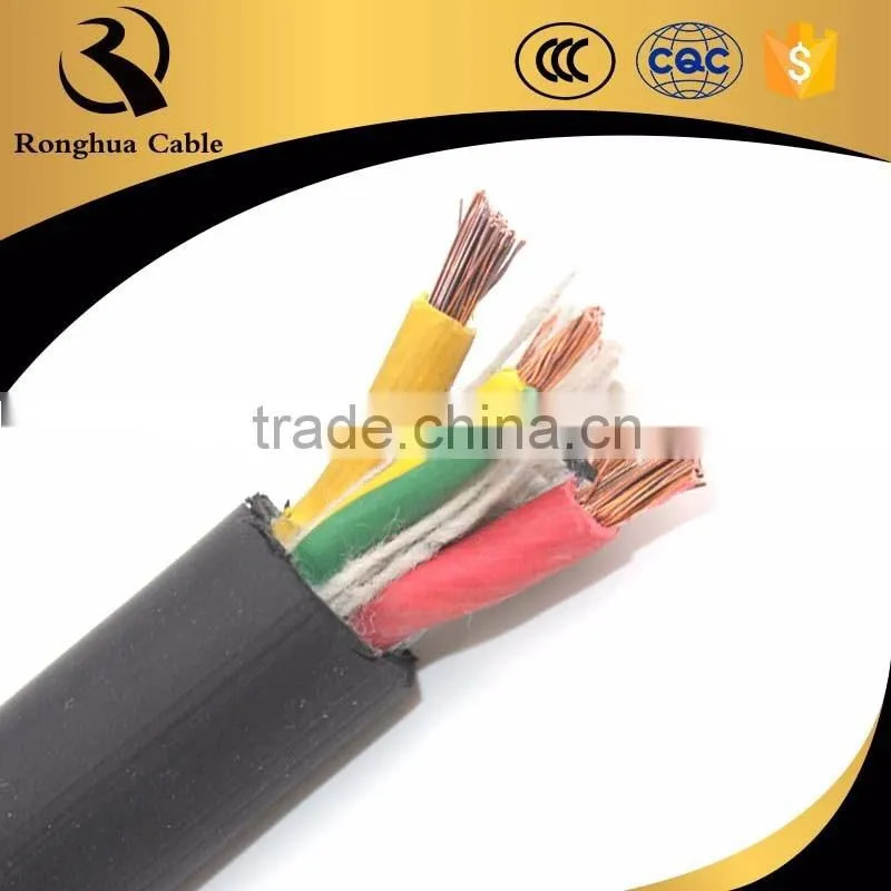 heat resisitance 450/700v pvc insulated rubber cable