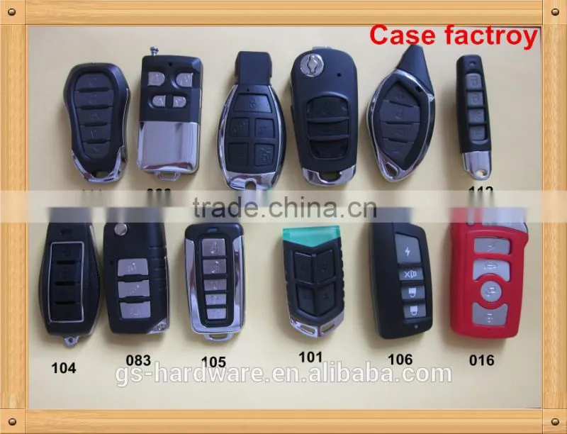 hot design car remote key casingl/housing/covers, factory make remote control case for 10 years BM-081