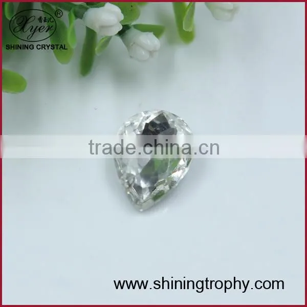 High Quality Clear Navettes Crystal Jewelry Stone