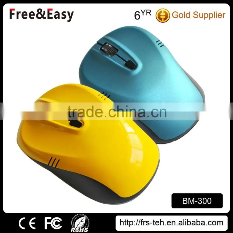 Bluetooth wireless optical mouse with mini receiver in blister package