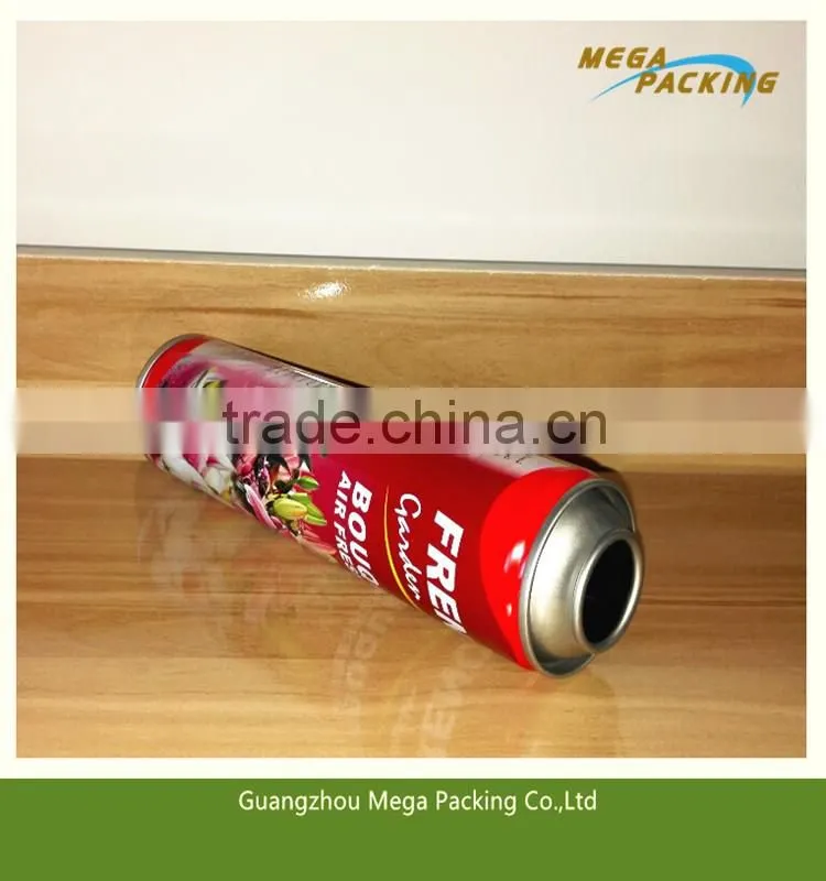China manufacture empty aerosol tinplate cans for air purification/air freshener