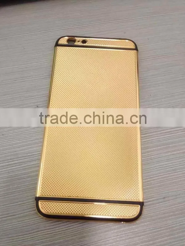 24kt gold for iPhone 6s housing clous de paris custom