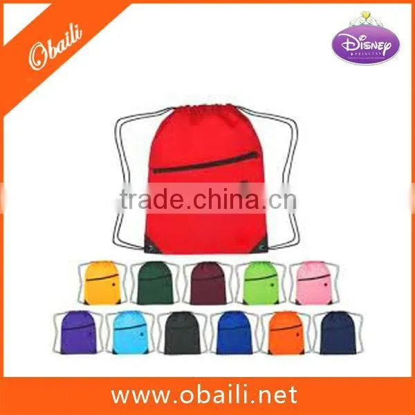 Drawstring bag with headphone