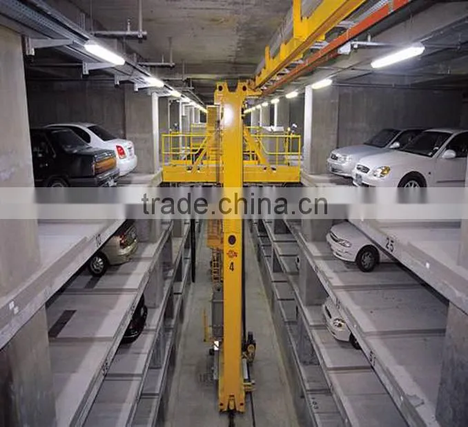 Car automatic stacker parking system