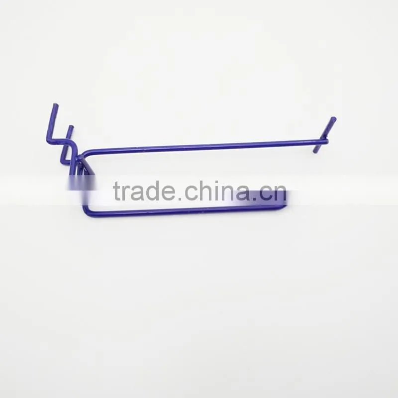 Wire Display Hanging Hooks with Price Tag 3 Line Power Pegboard Hook