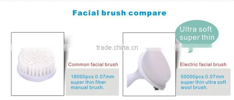 new design electric face washing brush with CE