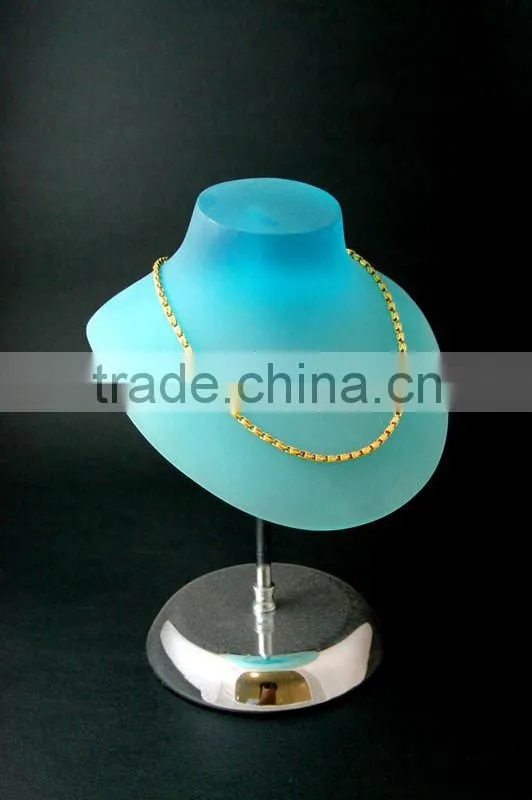 Acrylic Jewelry Necklace Display Holder / Stand / Rack