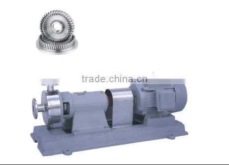 High shear homogenizer for fruit juice and yogurt