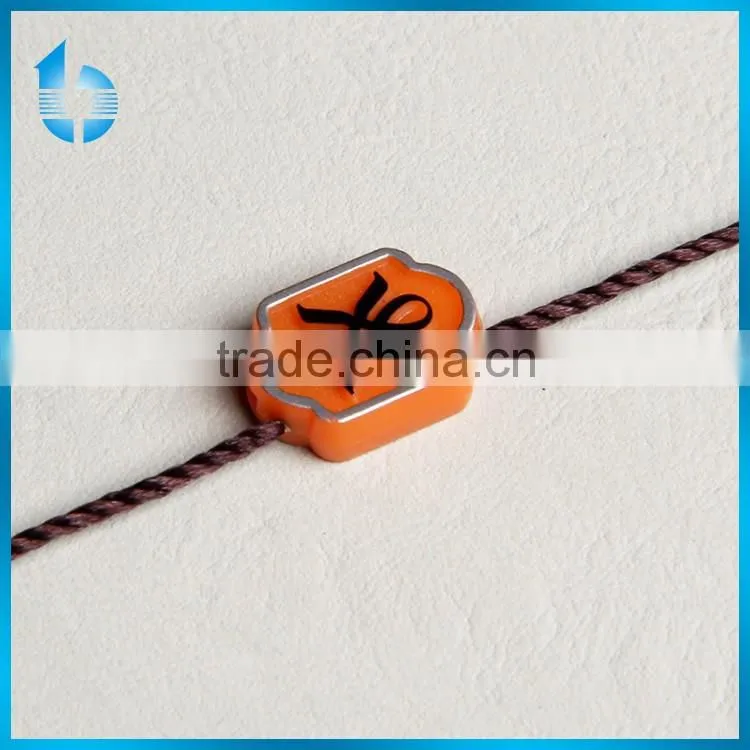 Suspended particles string tag for women's shady straw hats