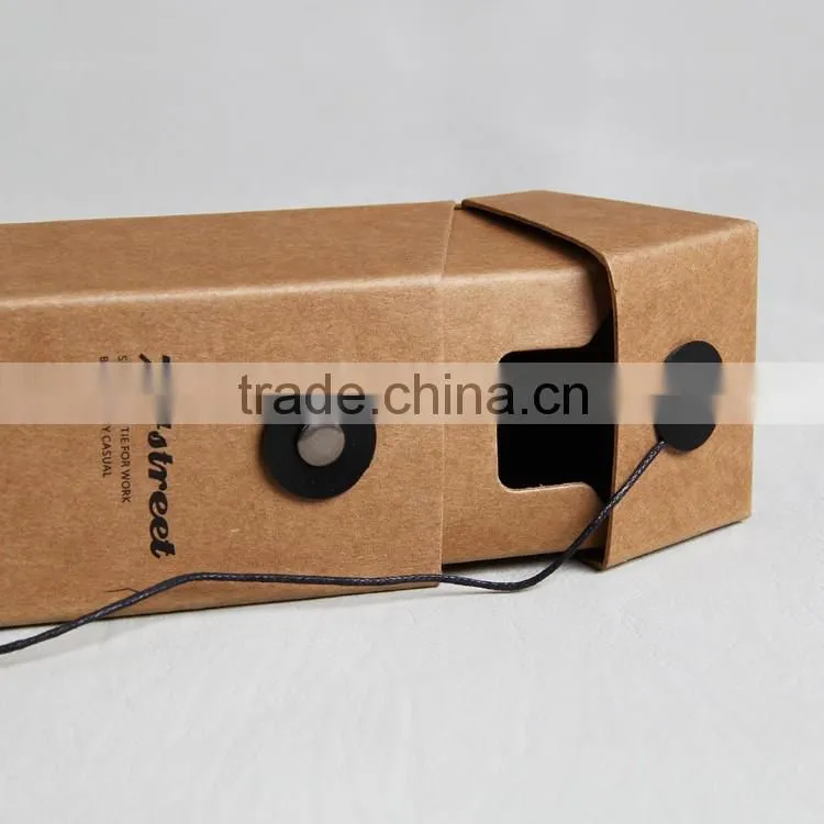 China credible factory produce packaging box with matte corrugated paper for clothing ornaments