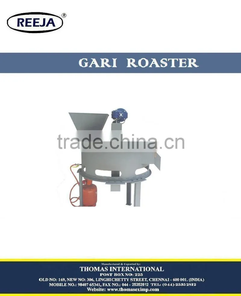 cassava processing machineries