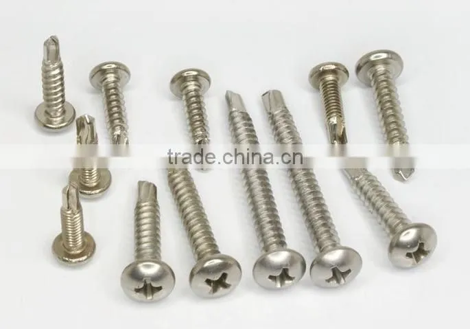 12x65 Hex flange head self drilling screw