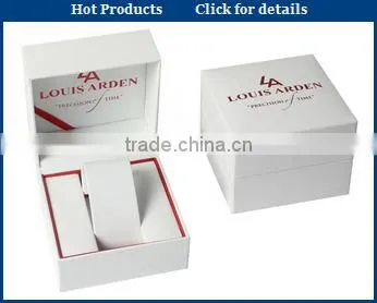 black shiny wood watch box with leather interior