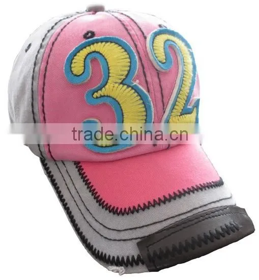 fashion design embroidery baseball capcotton baseball cap