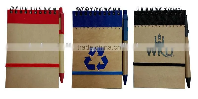 Recycled notepad/environmental notepad/notepad with sticky note