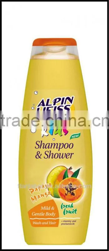 Daily shampoo bottle label,bottle label sticker with fast delivery