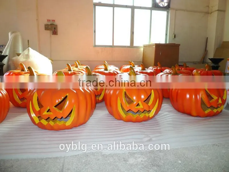 Halloween Pumpkin Head, Fibreglass giant Pumpkin cutout for Halloween festival