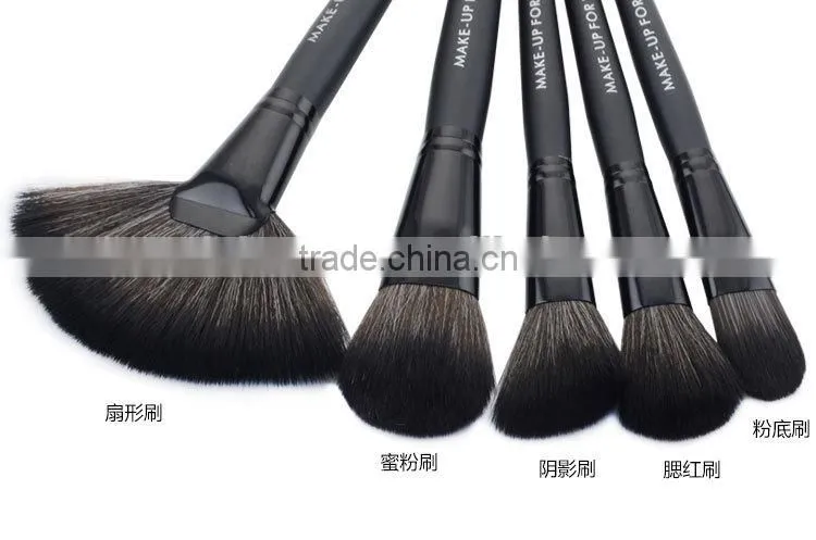 Black Professional 32 pcs makeup brush set Cosmetic Makeup Brushes Set
