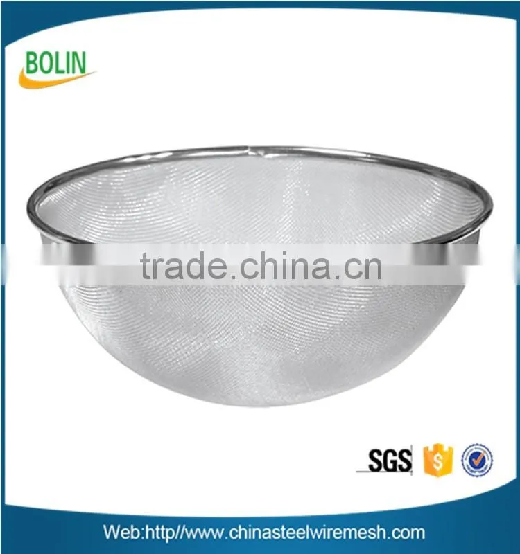 Sintered stainless steel dome metal filter cap