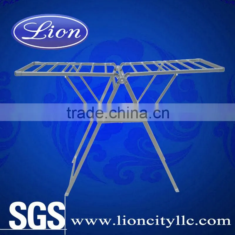 LEC-FG7018 Aluminum Folding Clothes Rack
