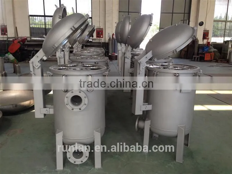 Water bag filter stainless steel bag filter